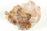 Sunset Phantom Quartz Crystal Cluster - India #207030-3